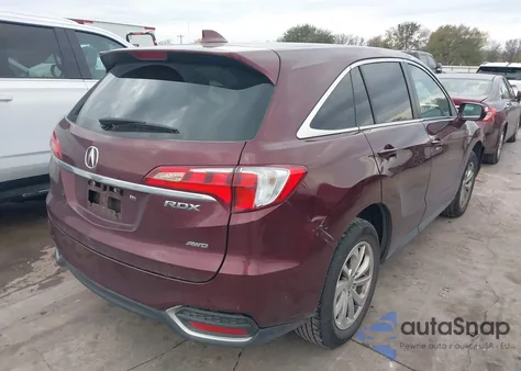 2017 Acura Rdx Acurawatch Plus Package из США, поврежденный, VIN 5J8TB4H37HL021212